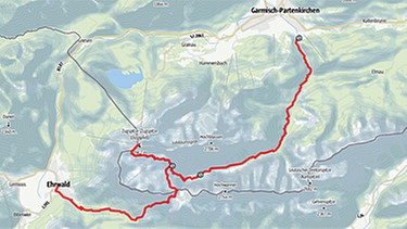 Screenshot alpenvereinaktiv.com | Bild: Outdooractive / OpenStreetMap (ODbL) - Mitwirkende