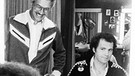 Eberhard Stanjek und Franz Beckenbauer in der Blickpunkt-Sport-Maske | Bild: picture-alliance/dpa