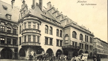 München Bayern, Königliches Hofbräuhaus, Pferdegespann | Bild: Picture Alliance / arkivi