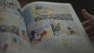 Auszug aus einem geöffneten Comicbuch, in welchem ein abgewandelter Mickey Mouse zu sehen ist | Bild: BR
