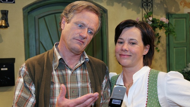 Peter Landstorfer mit Jutta Schmuttermaier | Bild: BR, Foto Sessner