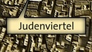Historisches Modell von Regensburg (um 1700), hervorgehoben: Judenviertel | Bild: Bilderfest GmbH; Montage: BR