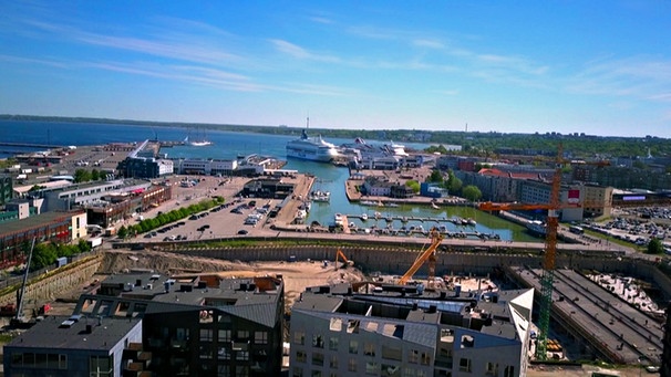 Der Hafen von Tallin | Bild: BR