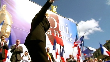 Eine Wahlveranstaltung des Front National | Bild: BR