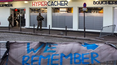 Schauplatz des Terrors: Der Supermarkt "Hypercacher" | Bild: BR
