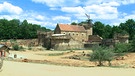 Die Baustelle der Burg Guédelon | Bild: BR