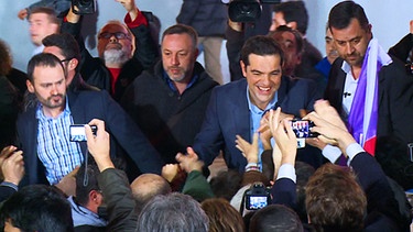 Wahlsieger Alexis Tsipras | Bild: BR