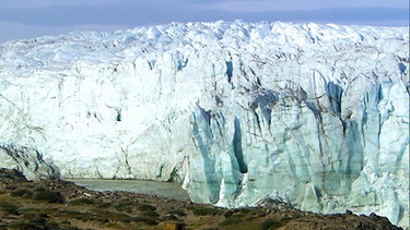 Gletschereis an der Westküste | Bild: BR