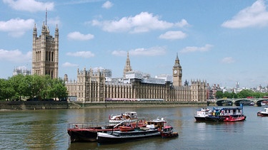 Das Parlament in London | Bild: BR