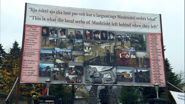 Bilderwand in Mushtisht | Bild: BR