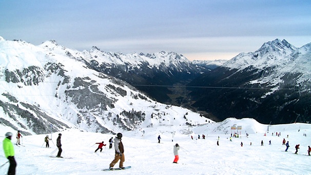 Das Skigebiet Arlberg | Bild: BR