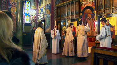 Ein orthodoxer Gottesdienst | Bild: BR