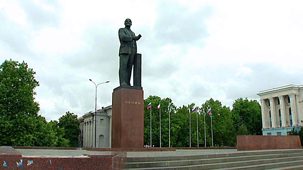 Der Leninplatz in Simferopol | Bild: BR