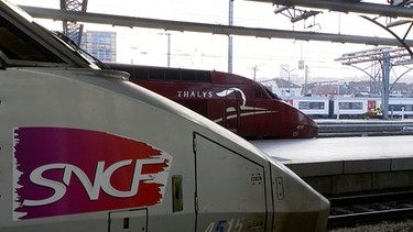 Ein TGV-Zug der französischen SNCF | Bild: BR