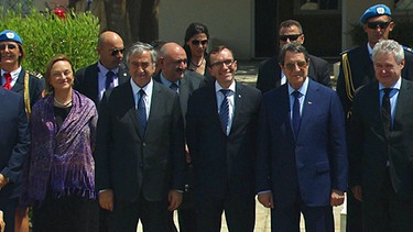 Treffen der zyprischen Präsidenten | Bild: BR