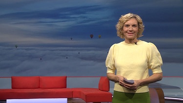 Julia Büchler moderiert die Frankenschau aktuell am 04.März. | Bild: BR
