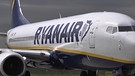 Flugzeug der Fluggesellschaft "Ryanair". | Bild: BR