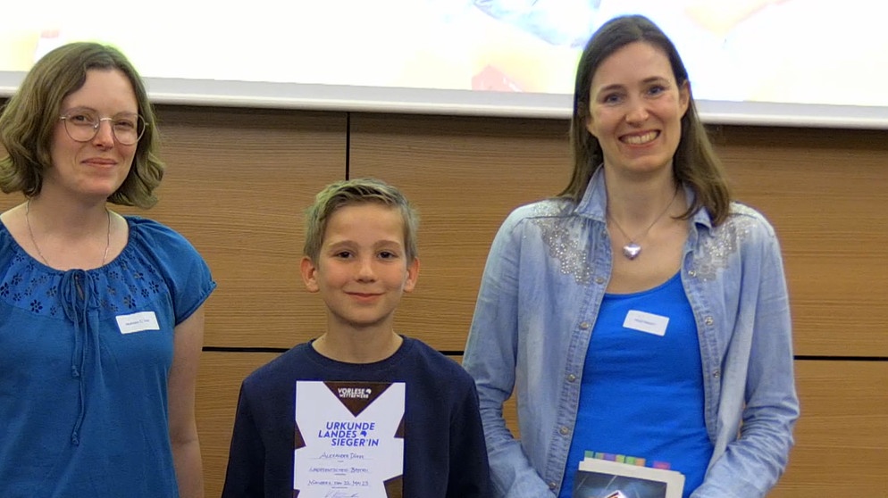 Schüler aus Oberfranken gewinnt bayerischen Vorlesewettbewerb | Bild: BR