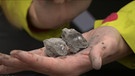 Die Geologin Anna Merkel hat in der Fränkischen Schweiz Glendonit-Kristalle entdeckt.  | Bild: BR