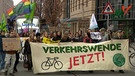 Demonstration in Nürnberg. | Bild: BR