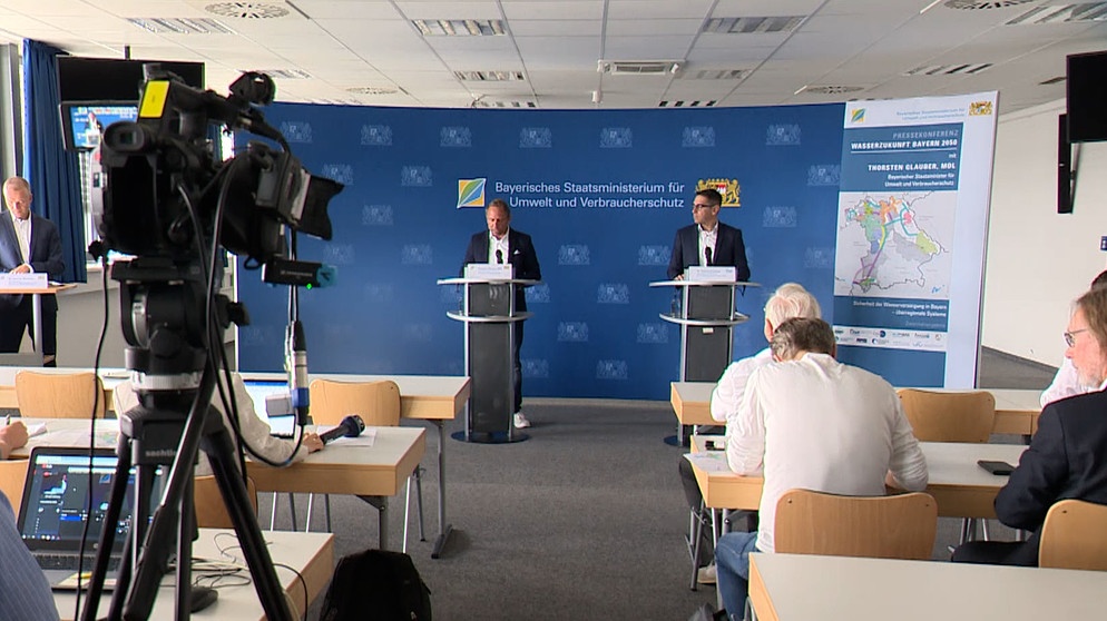 Pressekonferenz in Nürnberg | Bild: BR