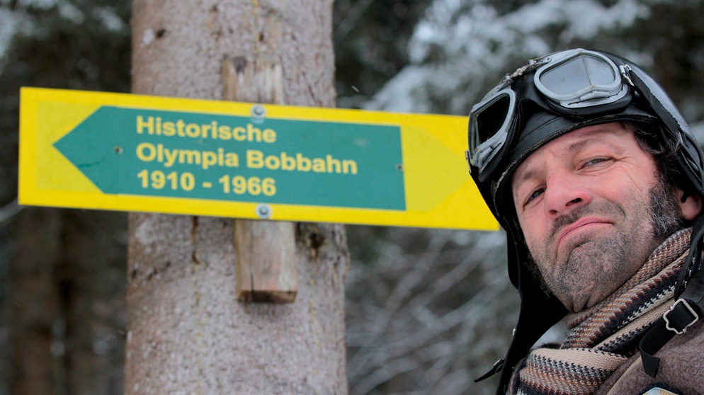 Schmidt Max und das historische Bobrennen am Riessersee | Bild: André Goerschel