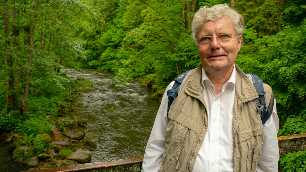 Winfried Berner, Mitglied im Bund Naturschutz-Landesvorstand, Naturschützer und Autor | Bild: André Goerschel