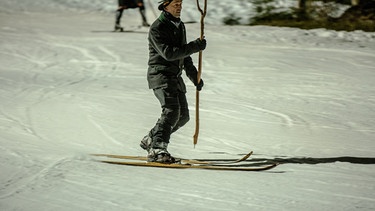 Skifahren wie vor hundert Jahren | Bild: André Goerschel