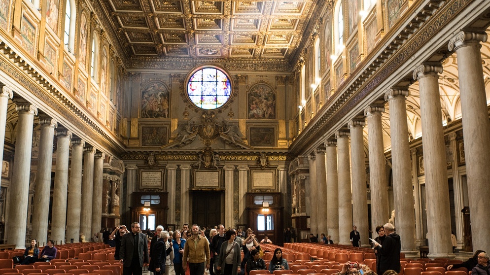 In der Basilika Santa Maria Maggiore in Rom | Bild: André Goerschel
