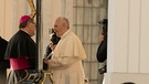 Generalaudienz beim Papst auf dem Petersplatz in Rom | Bild: BR