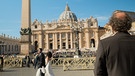 Generalaudienz beim Papst auf dem Petersplatz in Rom | Bild: André Goerschel