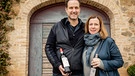 Sabine und Felix Eichbauer vom Weingut Salicutti  | Bild: André Goerschel