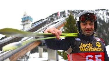 Schmidt Max beim Skisprung für jedermann | Bild: André Goerschel