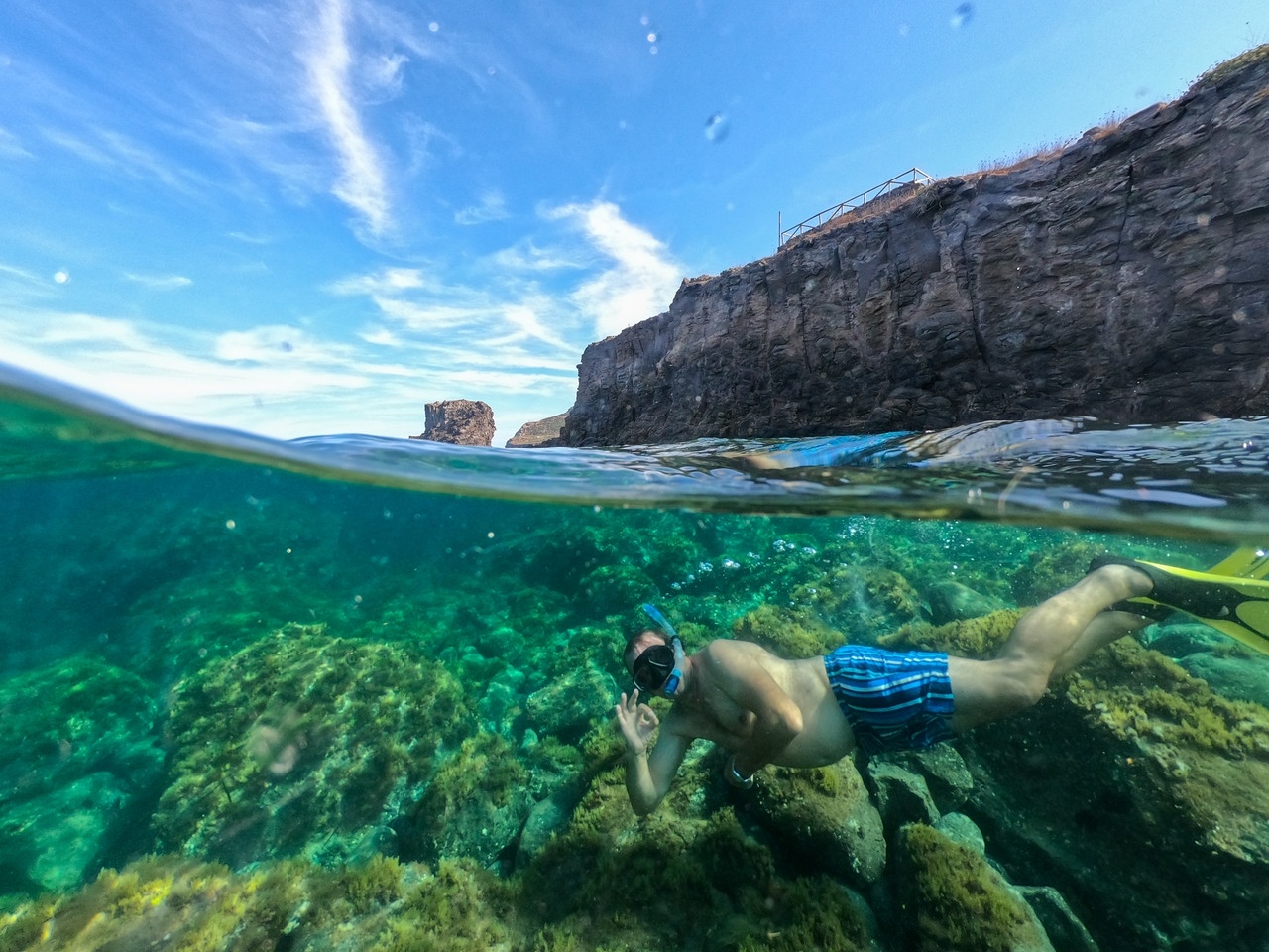 Entdeckungstour auf der kleinen Insel Ustica vor Sizilien | Bild: André Goerschel