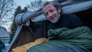 Zelten im Winter mit dem Schmidt Max  | Bild: André Goerschel