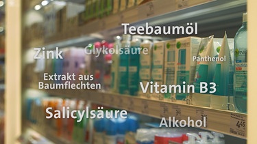 Pickel – Mittel aus der Drogerie | Bild: BR