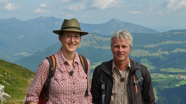 Werner Schmidbauer trifft Martina Schwarzmann. | Bild: BR/Werner Schmidbauer