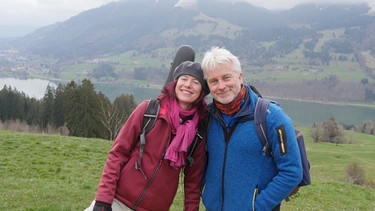 Monika Drasch und Werner Schmidbauer. | Bild: BR/Werner Schmidbauer