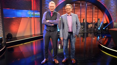 Zu Gast bei Günter Grünwald ist in dieser Sendung Christian Springer (links). | Bild: BR/Helmut Milz