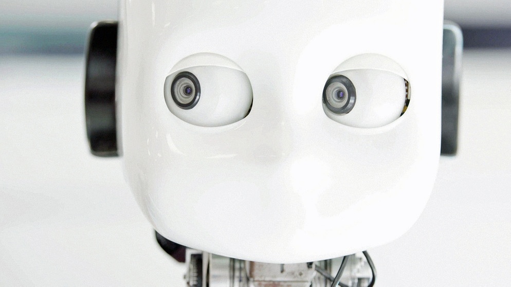 Künstliche Intelligenz mit Gesicht | Bild: BR