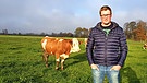 Johannes Hofer betreibt in Winklham bei Altötting den letzten Milchviehhof. Steffi Heiß hat ihn für die Reihe "Hofgeflüster" besucht. | Bild: BR