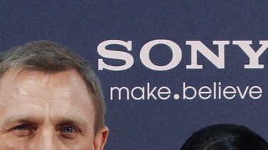 Daniel Craig (l.), Rooney Mara, David Fincher | Bild: picture-alliance/dpa