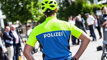 Fahrradstreife der Münchner Polizei | Bild: picture alliance / ZUMAPRESS.com | Sachelle Babbar