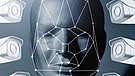 Symbolbild: Biometrische Gesichtserkennung | Bild: colourbox.de / Montage: BR