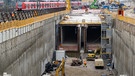 Baustelle der zweiten Stammstrecke April/2023  | Bild: picture alliance/dpa | Peter Kneffel