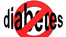 Symbolbild: DurchgestrichenesWort "Diabetes" auf einem Schild | Bild: colourbox.com