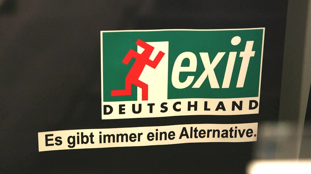 Logo Exit-Deutschland | Bild: Bayerischer Rundfunk