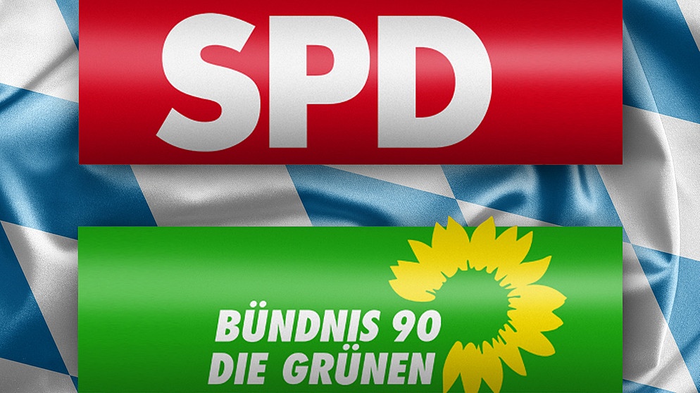 SPD und Bündnis90/Die Grünen | Bild: BR