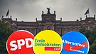Symbolbild: Opposition im Landtag | Bild: picture-alliance/dpa, BR, Montage: BR