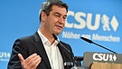 Markus Söder, Ministerpraesident von Bayern und CSU Vorsitzender | Bild: picture-alliance/dpa